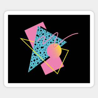 Memphis Pattern 28 / 80s Retro Magnet